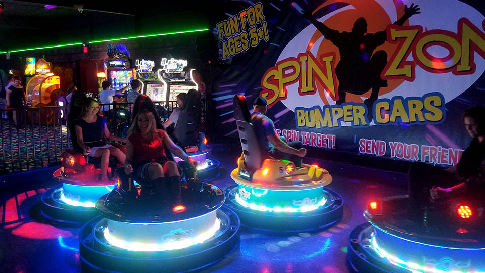 Players in spin zone