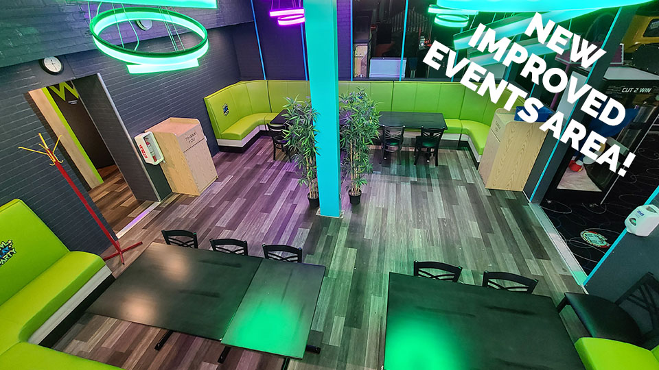 New renovated party area - overview