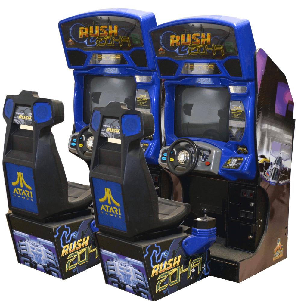 Driving arcade game rental from PLAY Entertainment